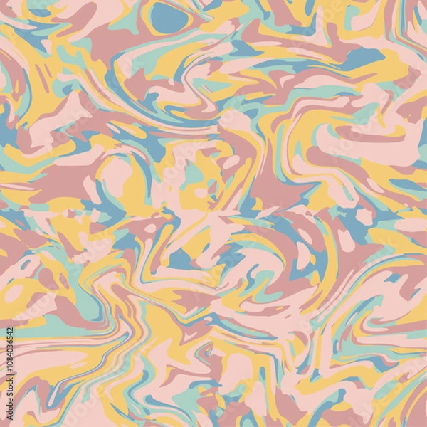 Obraz Colorful Seamless Marble Pattern