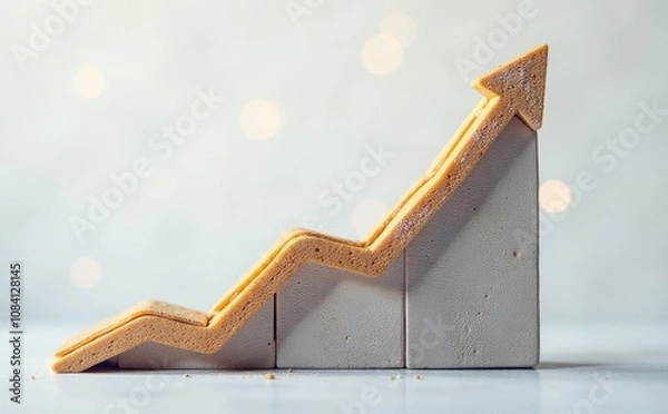Fototapeta  Business growth, boost up business or success concept, Business growth, investment profit increase, growing sales and revenue, 