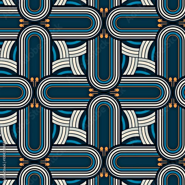 Obraz "Patterns Redefined: The Magic of Digital Textile Effects