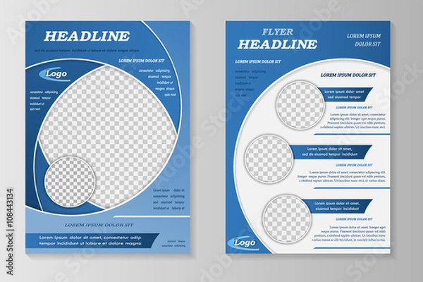 Obraz Business brochure or cover