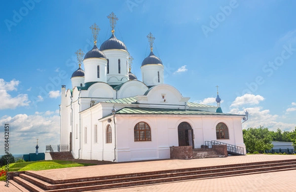 Fototapeta Transfiguration Cathedral at Spaso-Preobrazhensky Monastery in Murom. Vladimir region, Russia