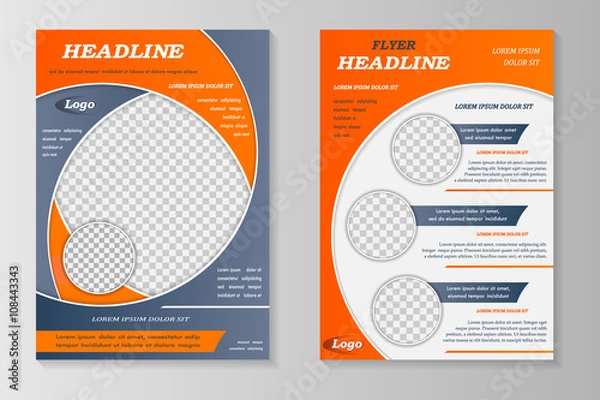 Obraz Business brochure or cover