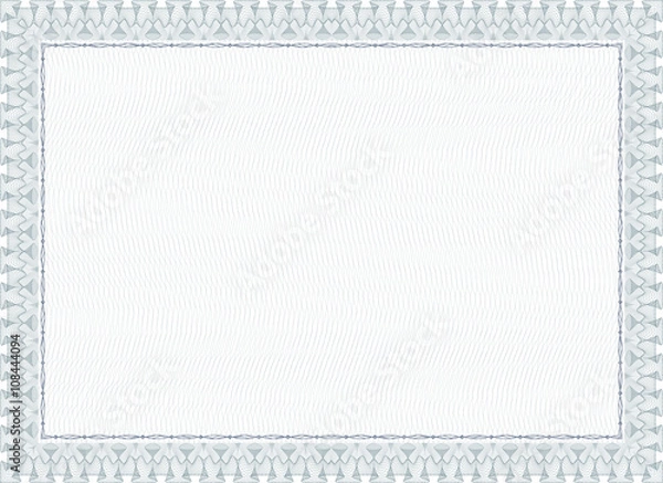 Obraz certificate, diploma for print