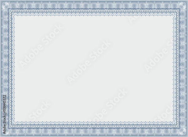 Obraz certificate, diploma for print
