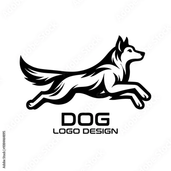 Obraz Dog Vector Logo Design