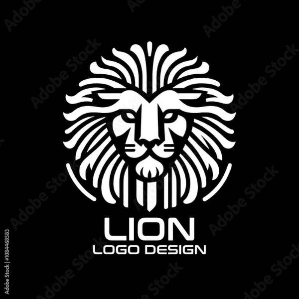 Fototapeta Lion Vector Logo Design