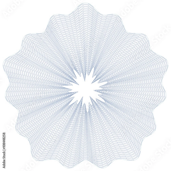 Obraz vector pattern for currency, certificate or diplomas