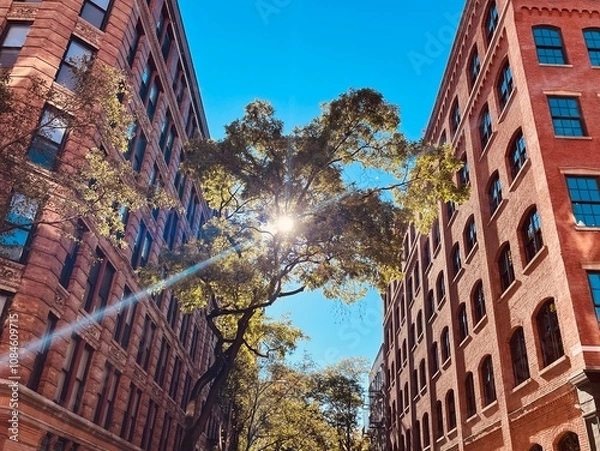 Fototapeta City Tree
