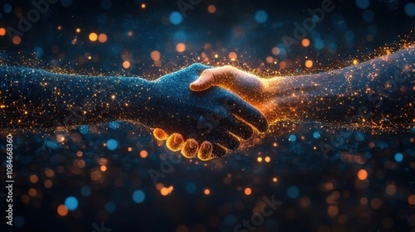 Fototapeta business ecosystems and partnerships concept business collaboration strategies the complex network of organizations to create value for customers acquisition suppliers and other stakeholders