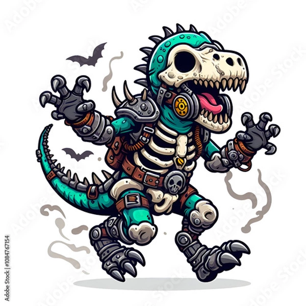 Obraz dragon cartoon character