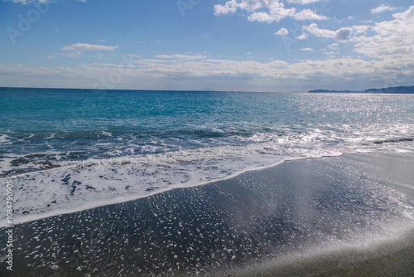 Obraz 雄大な太平洋の浜辺