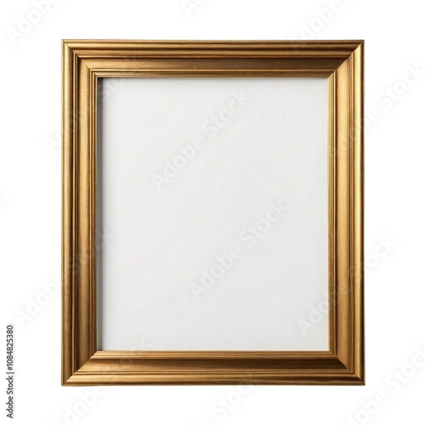 Obraz Metallic vintage empty photo frame