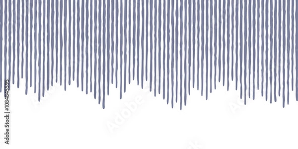 Obraz どよーん、がっかり、ネガティブなシーンに使える縦線の背景