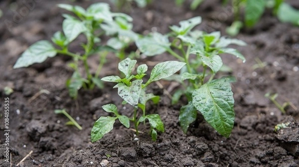 Obraz chili tree shoots