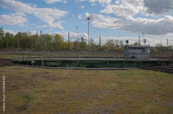 Fototapeta Ringlokschuppen