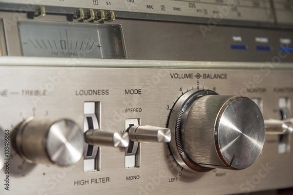 Fototapeta Stereo Receiver/Amplifier