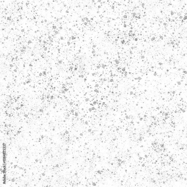 Obraz Textured background with splattered gray ink stains