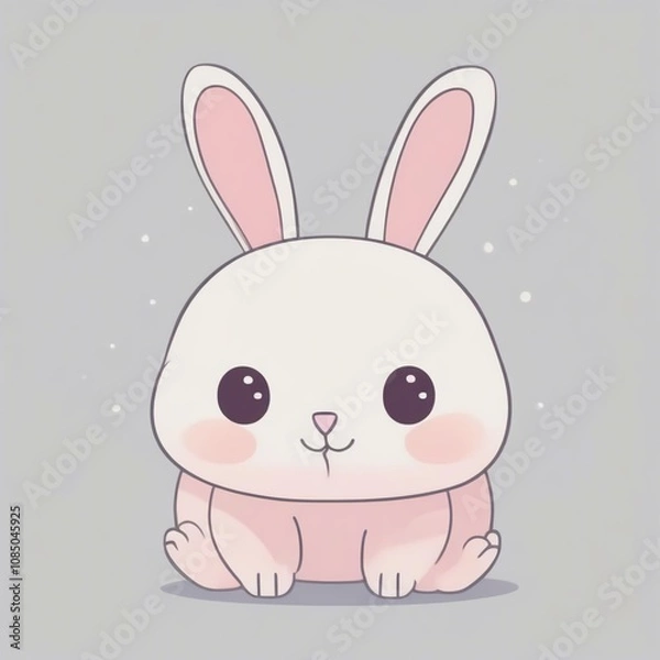 Fototapeta まんまるうさぎ