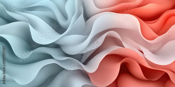 Fototapeta Colorful Abstract Swirling Patterns Background