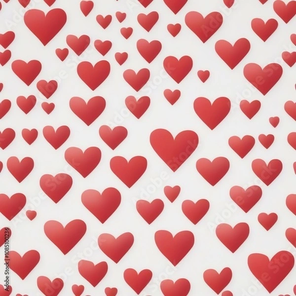 Fototapeta いっぱいのハート