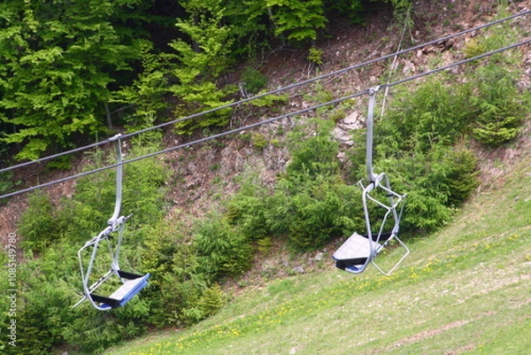 Obraz Wedrujac po gorach.