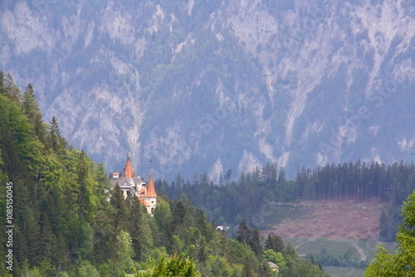 Obraz Wedrujac po gorach.