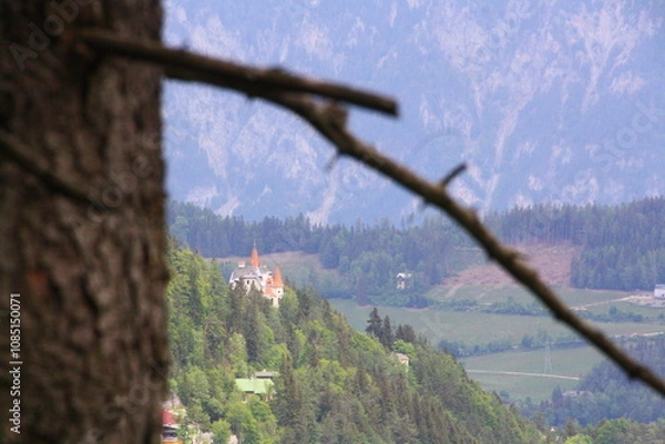 Obraz Wedrujac po gorach.