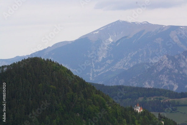 Obraz Wedrujac po gorach.