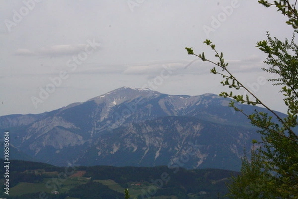 Obraz Wedrujac po gorach.