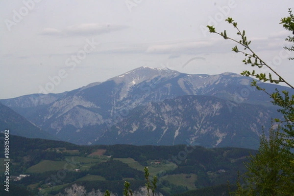 Obraz Wedrujac po gorach.