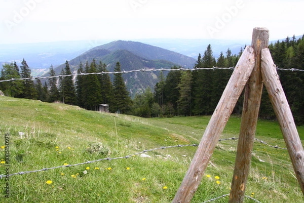 Obraz Wedrujac po gorach.