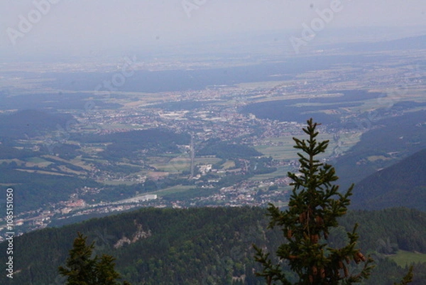 Obraz Wedrujac po gorach.