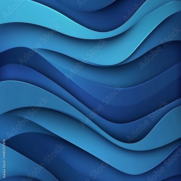 Obraz Ethereal Gradient Fusion for Vibrant Abstract Digital Art Picture