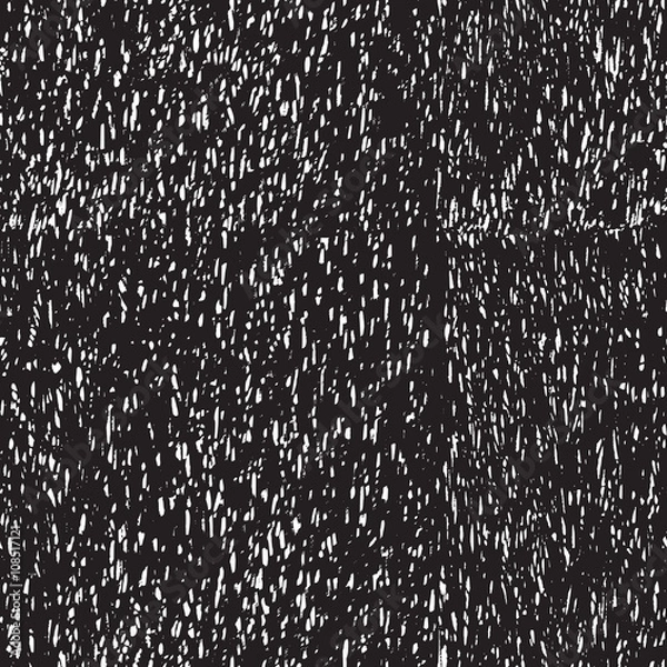 Fototapeta Black pen ink fill seamless vector background pattern