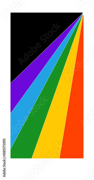 Fototapeta abstract rainbow background