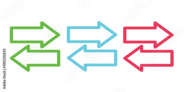 Obraz Uiux vectors icon set