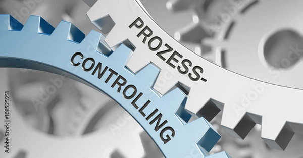 Obraz  Prozess Controlling / Cogwheel