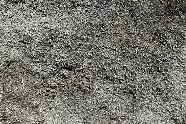 Fototapeta Gray Crushed Stone, Quarries Material For Contraction, Useful As A Wallpaper Or Background