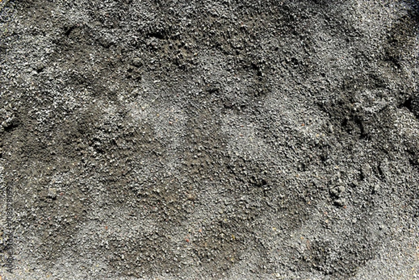 Fototapeta Gray Crushed Stone, Quarries Material For Contraction, Useful As A Wallpaper Or Background