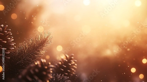 Fototapeta Christmas and New Year background.