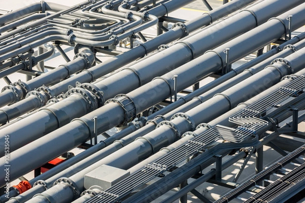 Obraz Oil pipeline background.