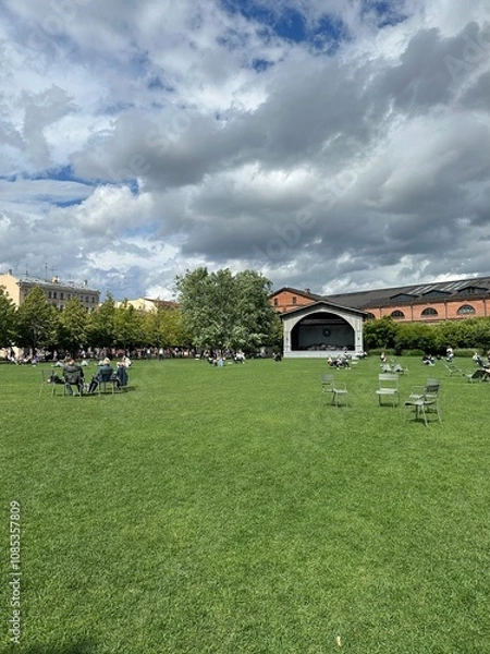 Obraz view of the park