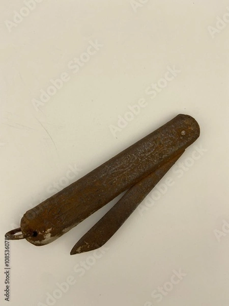 Obraz old folding knife 1