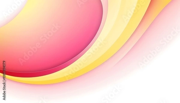 Fototapeta Yellow and red flayr  background colourful, colours, cover, gradient, graphic, poster, shiny, smooth, wallpaper, web, abstract, 7