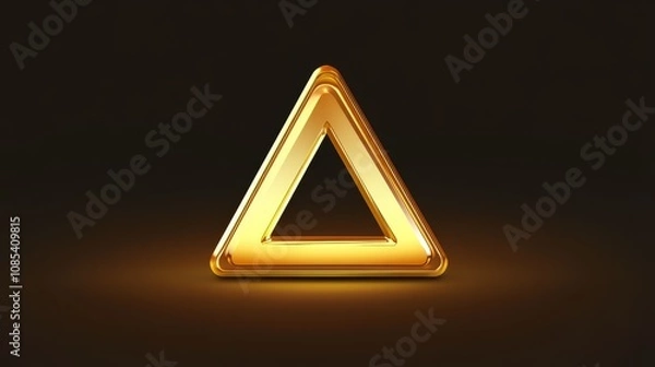 Fototapeta Golden Triangle Illumination 
