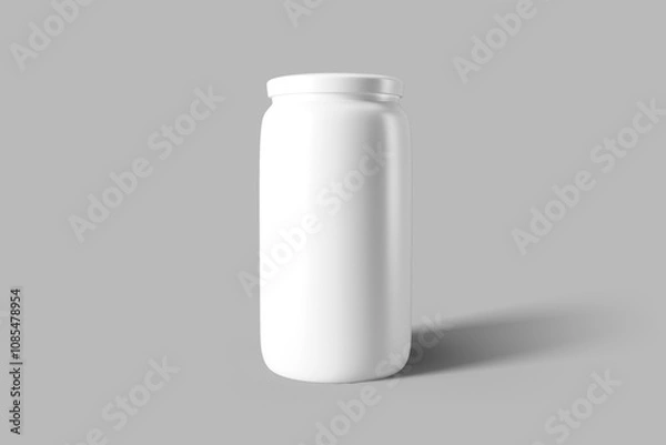 Fototapeta Plastic Jar Mockup