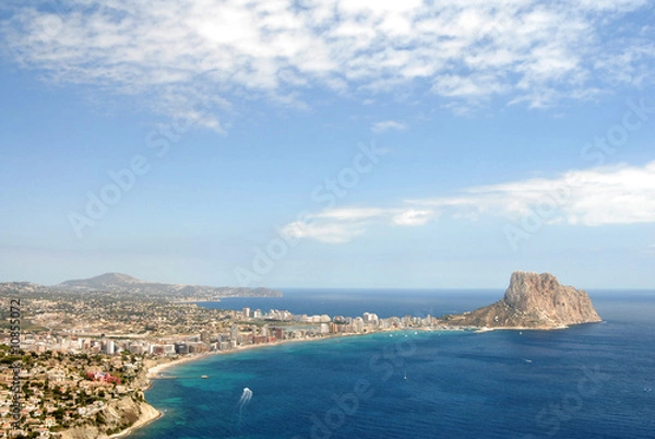 Obraz calpe, spanien, costa blanca