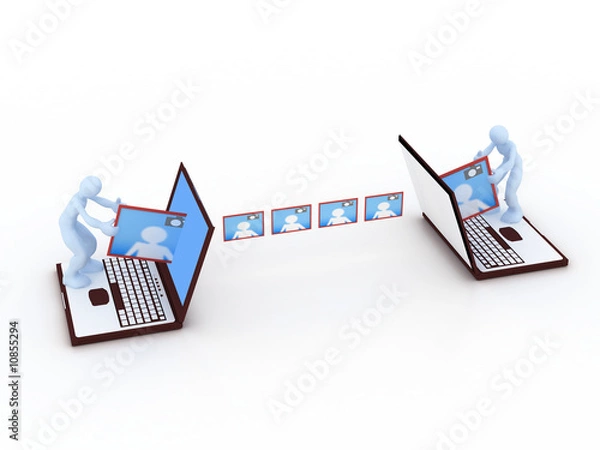 Fototapeta communication concept