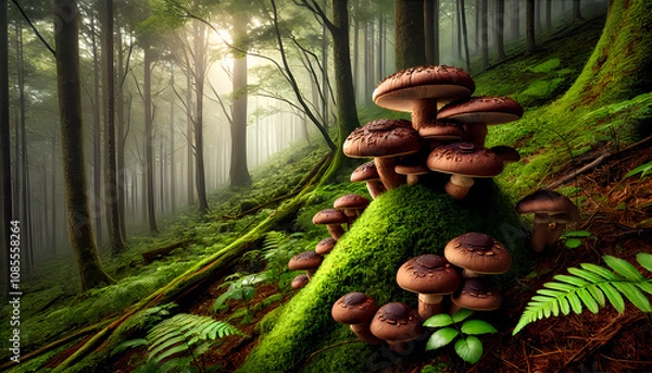 Fototapeta しいたけ