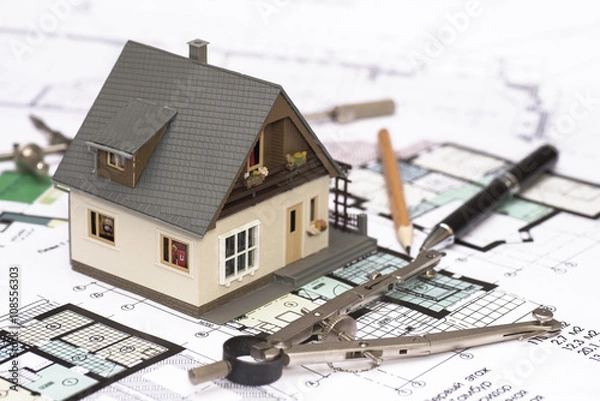 Obraz Проект дома